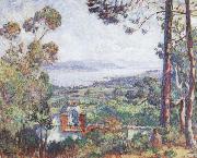 Henry Lebasques View of Sanit-Tropez oil